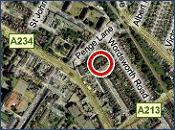 12A Southey Street Penge Map